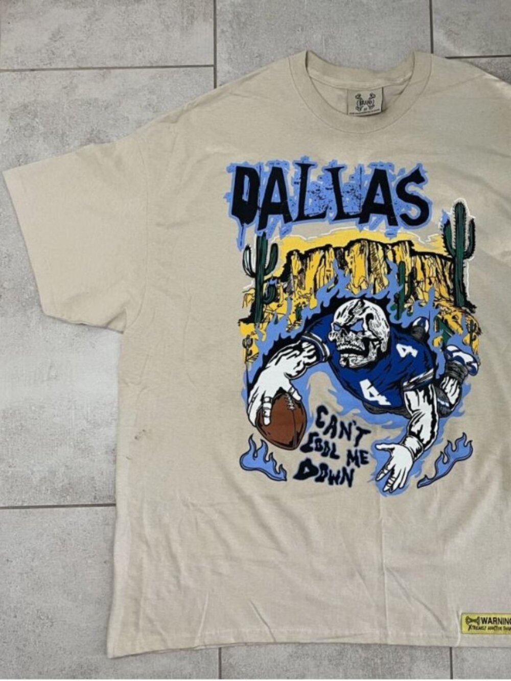 Brand X Dallas Cowboys Mens 2XL Tee | Graphic Short Sleeve – Iconic Team Pride